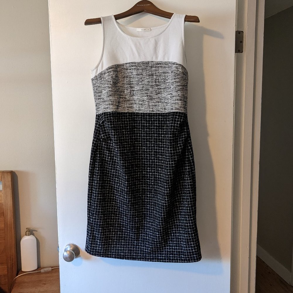 Le Lis Maternity Block Dress Medium Colorblock